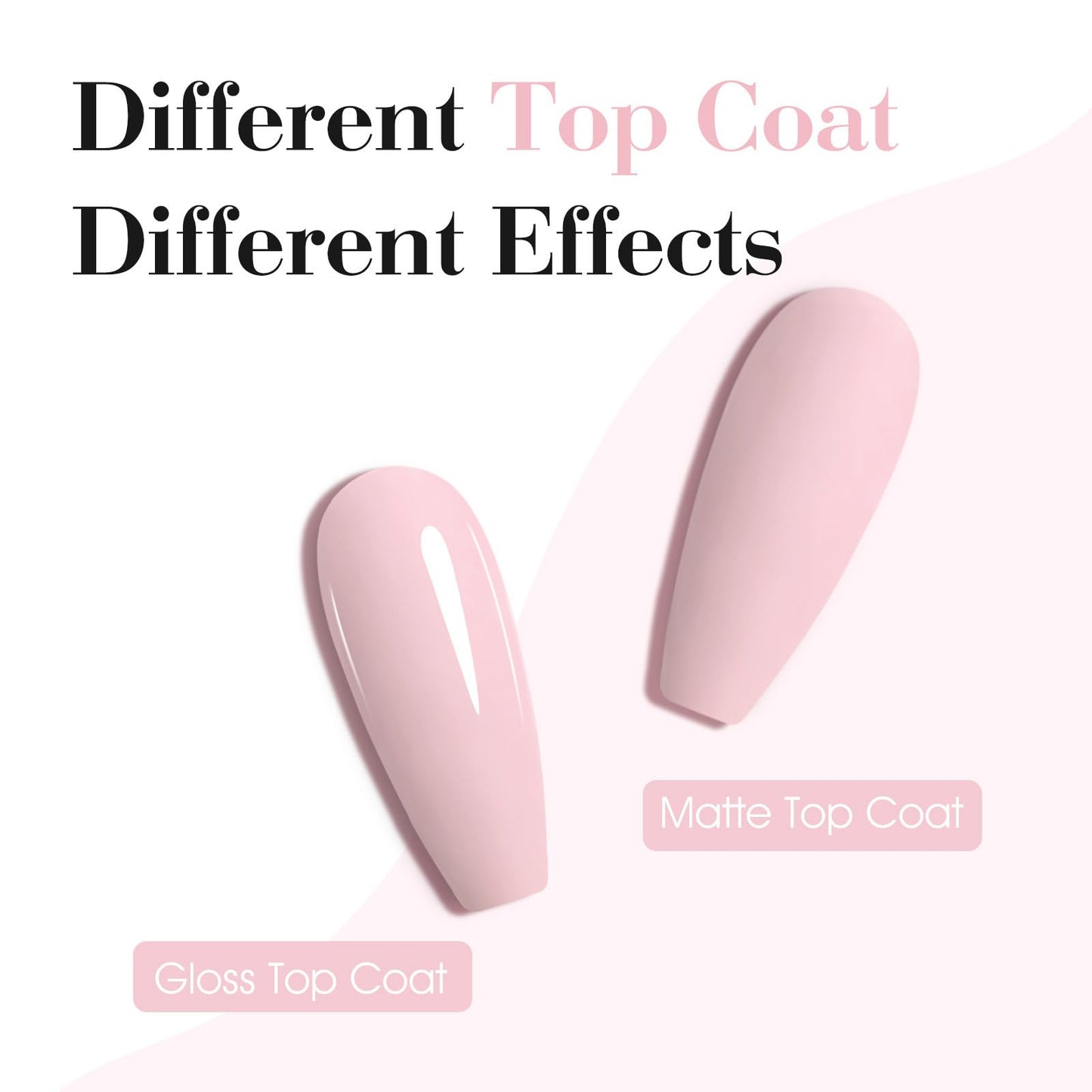 CANNI Light Pink Gel Nail Polish, 1Pcs Baby Pink Gel Polish Soft Pale Pink Color Nail Polish Gel High Gloss Soak Off U V Gel Nail French Nail Manicure Salon DIY