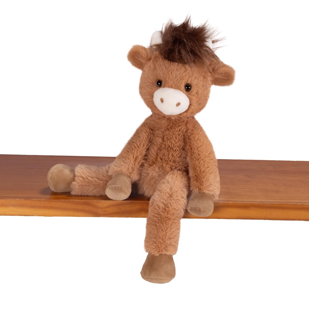 Vermont Teddy Bear Highland Cow Stuffed Animal 15" | Soft Plush Toy for Kids, Girls & Boys | 100% Recycled Stuffing | 18 Plastic Bottles Saved from Landfills