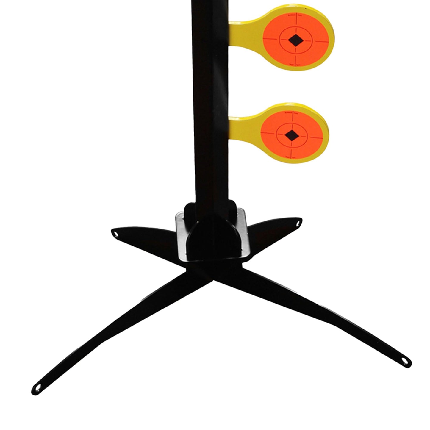Birchwood Casey World Of Targets .22 Rimfire Dueling Tree Shooting Sports Competition 4 Yellow AR500 Steel Paddles Target