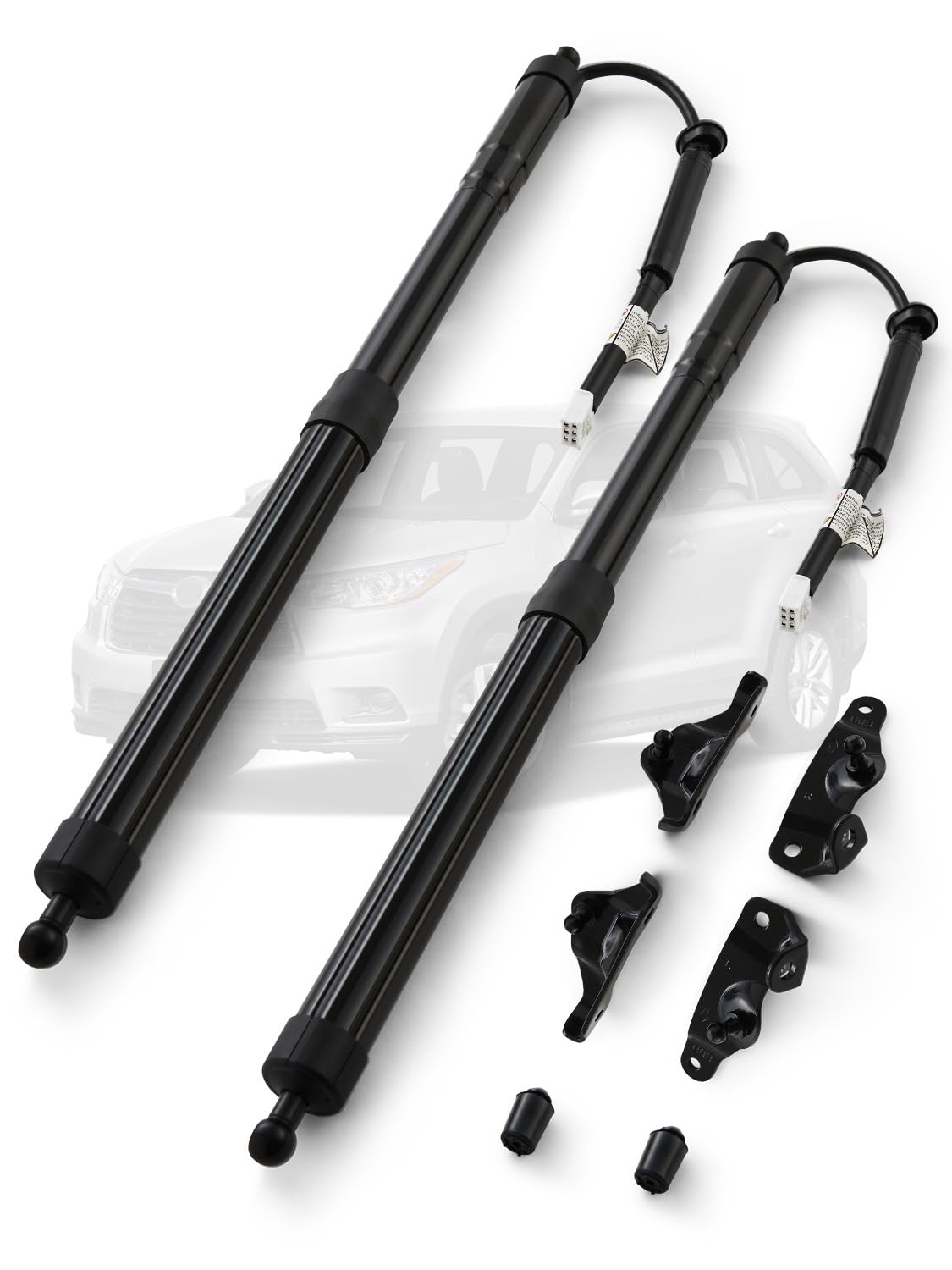 Vepagoo Power Liftgate Lift Struts Compatible with 2014-2019 Toyota Highlander, Rear Hatch Electric Shock Kit, Tailgate Actuator Replacement, OEM Right 6891009120, Left 6891009130, Set of 2