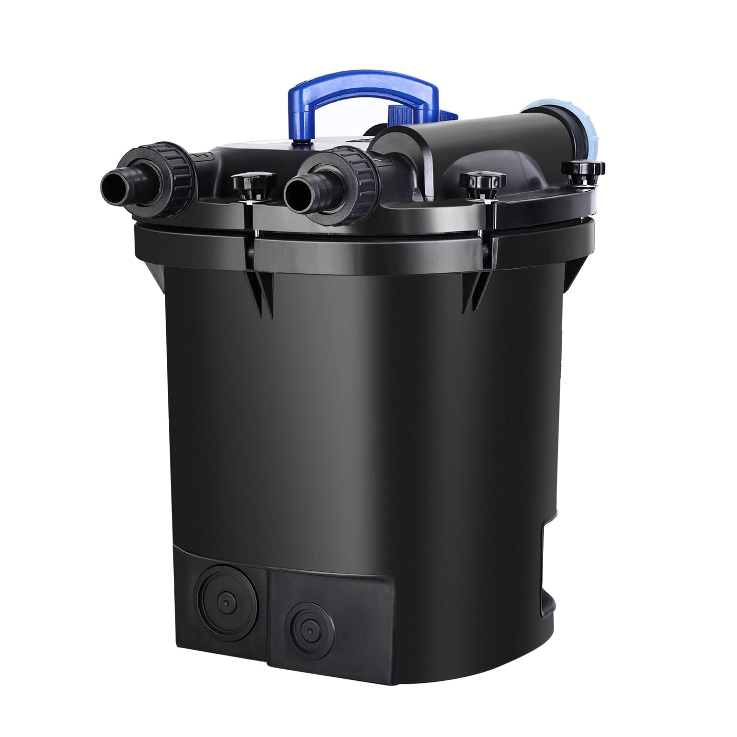 Aquadock Koi Pressure Filter, Pool Flow Fish Pond Filter with Filter Sponge, Up to 2200-2400 gallons (938 Filter)