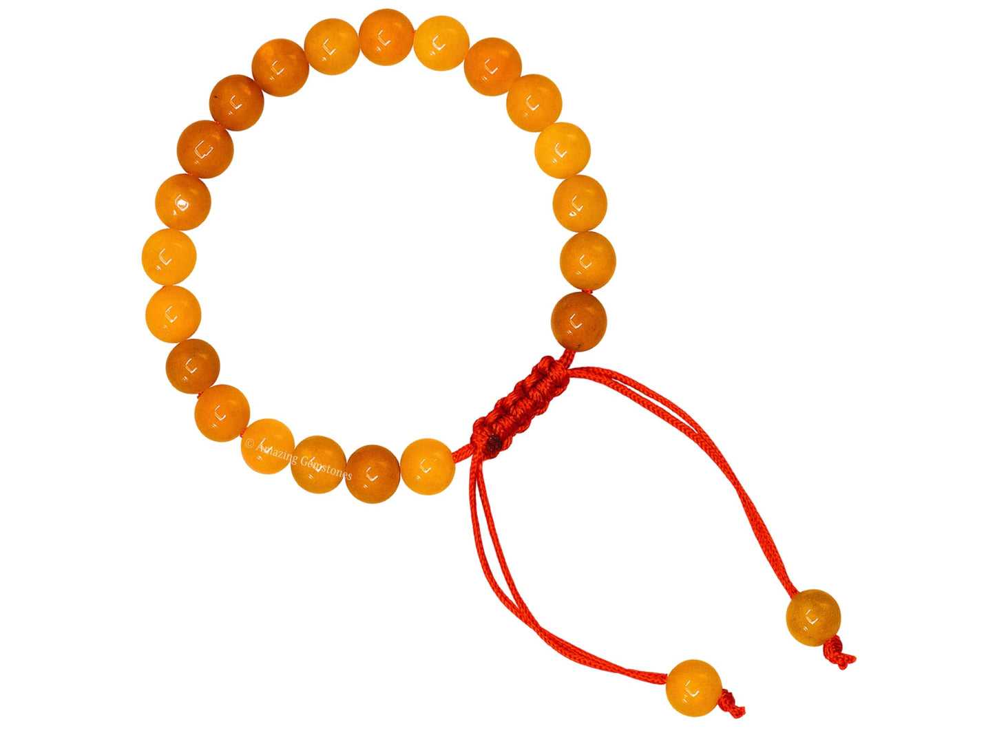 Amazing Gemstone Red Aventurine Bracelet for Women Men's Gifts - Protection Healing Crystal Bracelet - 8mm Gemstone Beaded Adjustable Bracelet Pulseras Para Hombres Mujer Stocking Stuffers