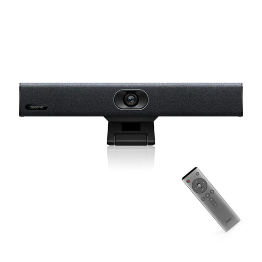 Yealink 4K USB Video Conference Camera - 120° Wide Angle, Microphone, Speaker, Auto Framing, for PC Meetings, Microsoft Teams & Zoom