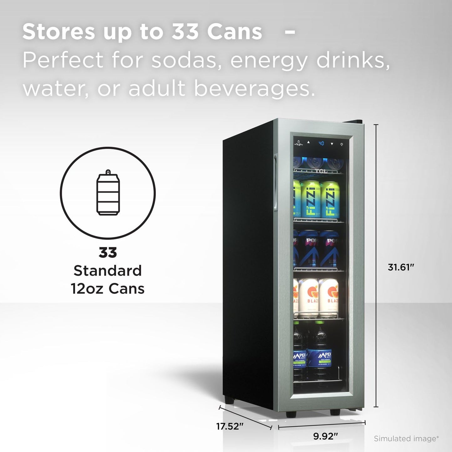 TCL Beverage cooler - TRV033FAS