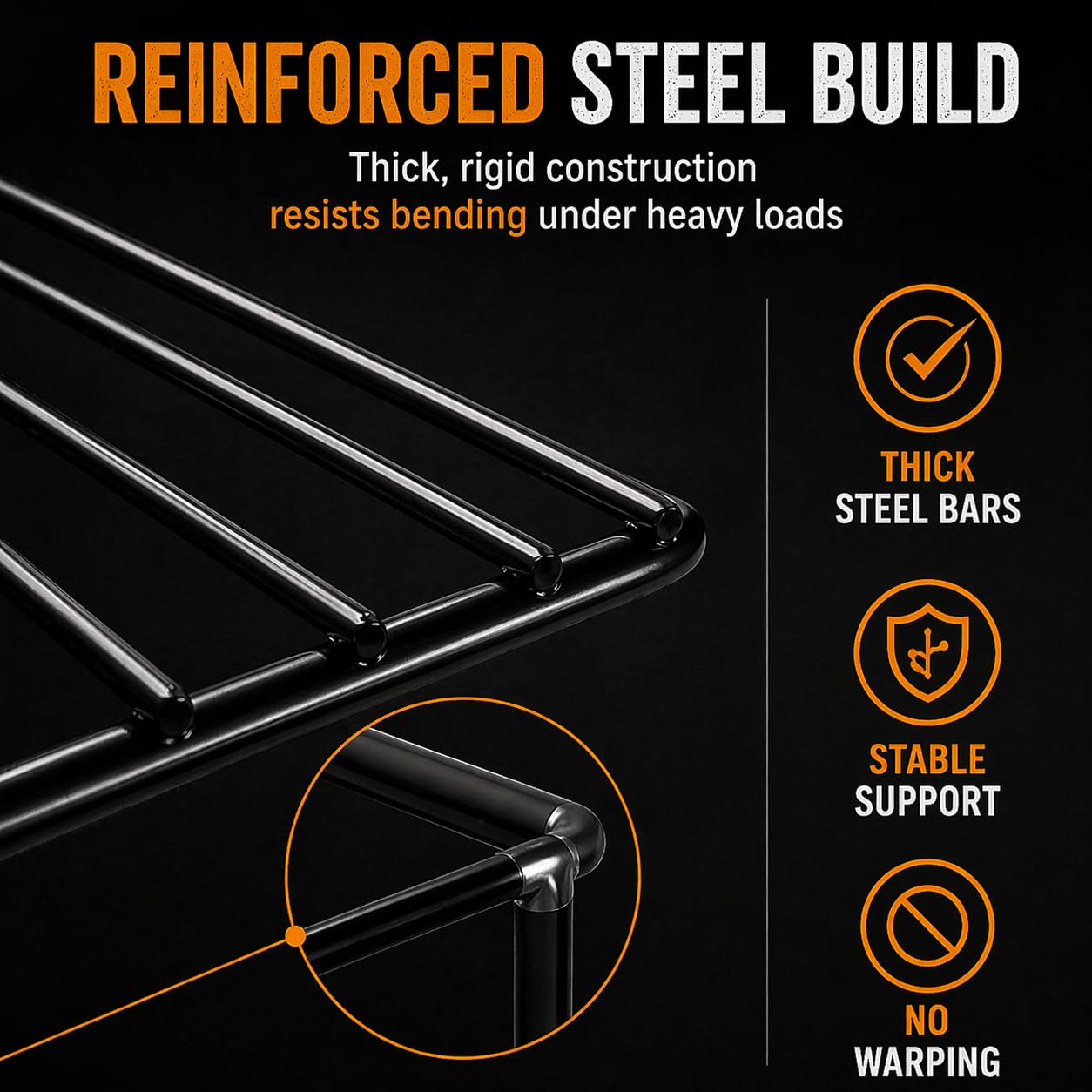 Uniflasy PBV4NX Smoker Racks for Pit Boss 1300 Connected & Copperhead Onyx Vertical Pellet Smoker