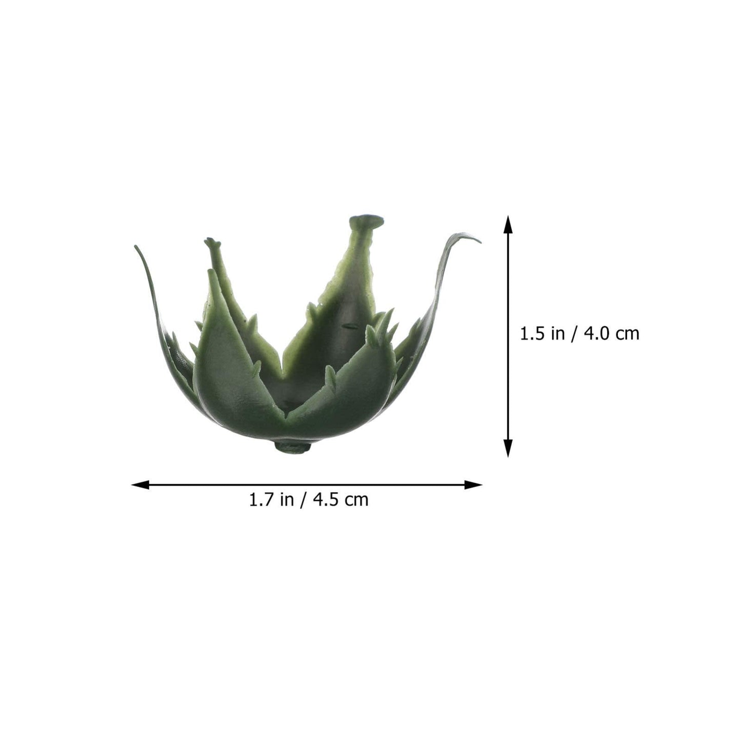 ARTIBETTER 50Pcs Simulated Flower Holders Plastic Sepals for DIY Rose Craft Floral Arrangement Supplies 1.77 Inch