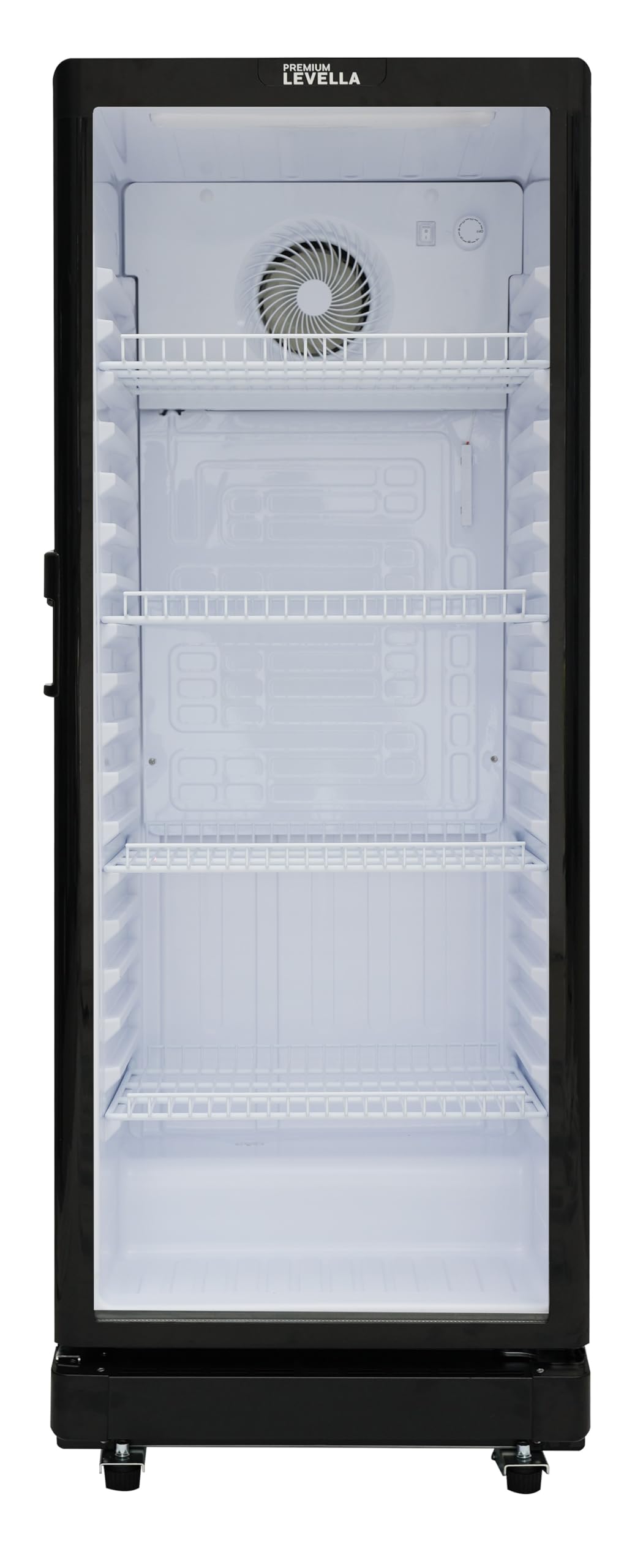 PremiumLevella Glass Door Display Refrigerator 7.1 cu ft Commercial Beverage Cooler Merchandiser