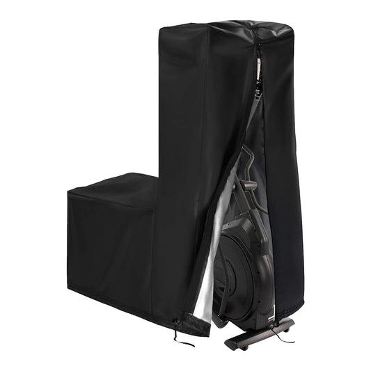 Elliptical Cover 420D Oxford Fabric Gym Dust Cover 71'' x 29'' x 65“ Elliptical Cover Home Elliptical Exercise Machine Cover