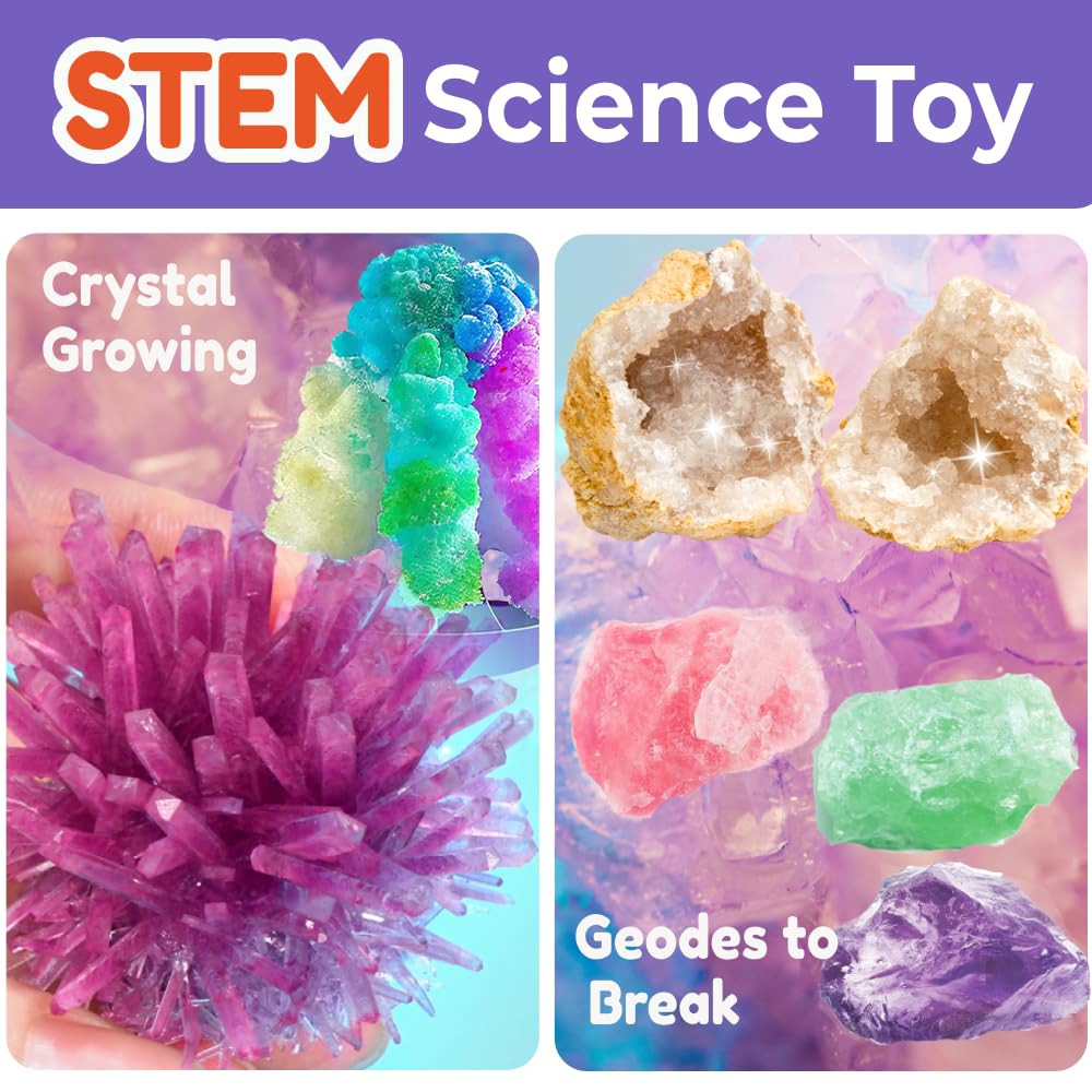 BenBen Science Kits for Kids Age 8-12, Experiments Educational Toy, STEM Toys for 6 7 9 Year Old Boys Girls Birthday Gift, Volcano Science Kit, Chemistry Set for Homeschooling