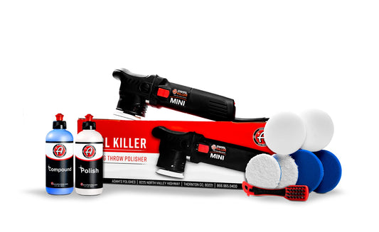 Adam's Polishes Swirl Killer 12mm Polisher - Orbital Polishing Paint Correcting Buffer Tool - Car Scratch Remover - Use Post Car Wash Clay Bar & Pre Wax or Ceramic Coating