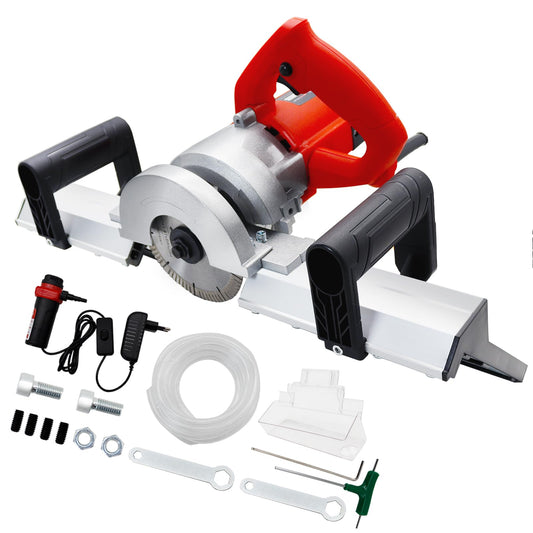 HTAXSCC Electric 45 Degree Tile Chamfering Tool Professional Tile Bevel Cutter with Aluminum Base Plate Cutting Machine for Ceramic Stone