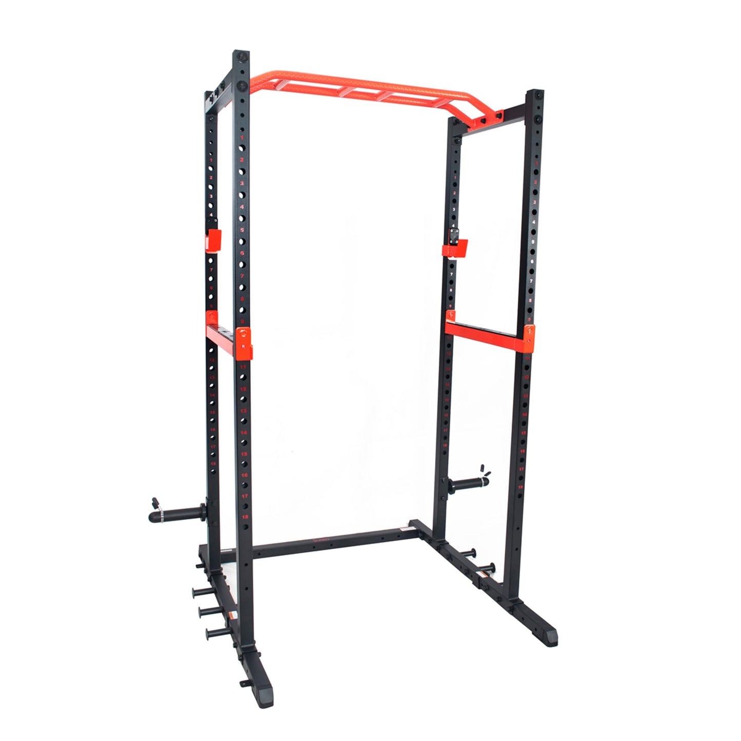 Sunny Health & Fitness Power Zone Strength Rack Power Cage - SF-XF9925, black