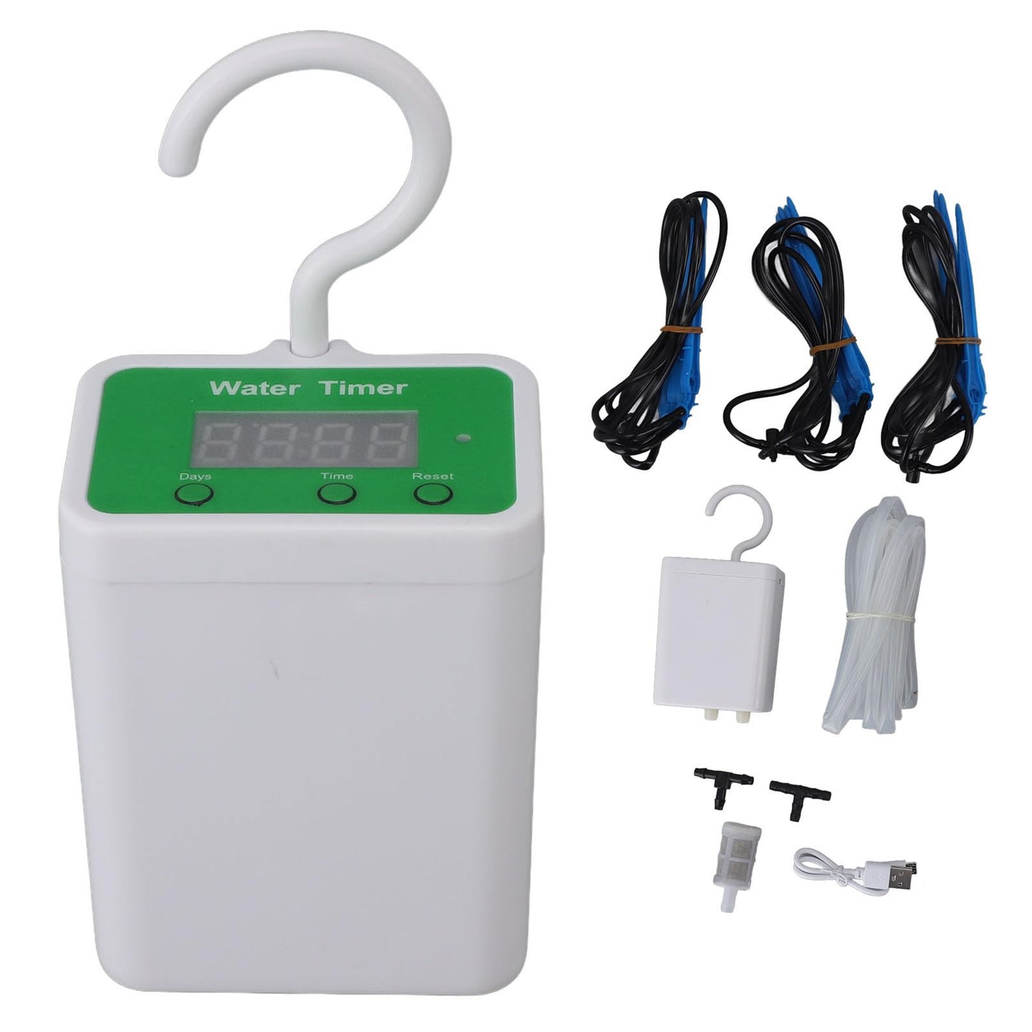 Indoor Drip Irrigation Kit for 12 Plants – Auto Watering System with Emitters, Flexible Tubing & Quick-Connect Fittings – Ideal for Home, Office & Vacation