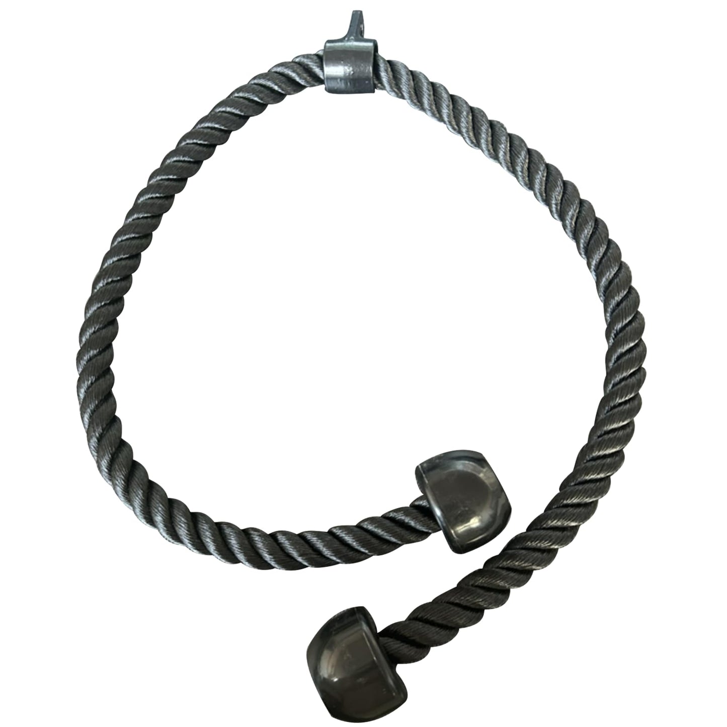 KORIKAHM Long Tricep Rope, Rope Pull Down Attachment 47 55 Inch Length Long, Tricep Rope Cable Attachment, Tricep Pull Down Rope for Home Gym Pulley System,Cable Machine Attachment (Length 55")