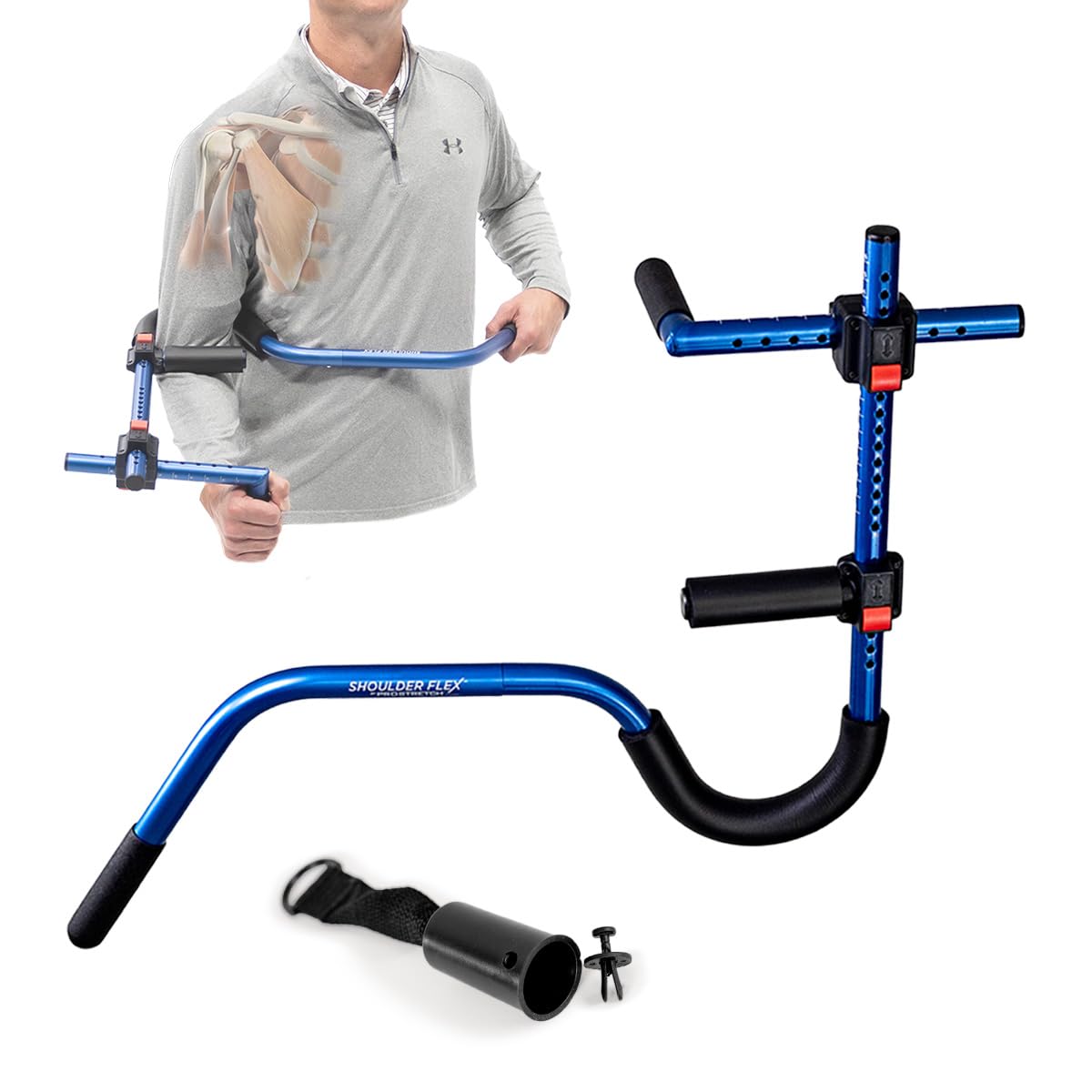 ProStretch Shoulder Flex, Improves Range of Motion and Relieves Discomfort from Frozen Shoulder and Rotator Cuff Injuries