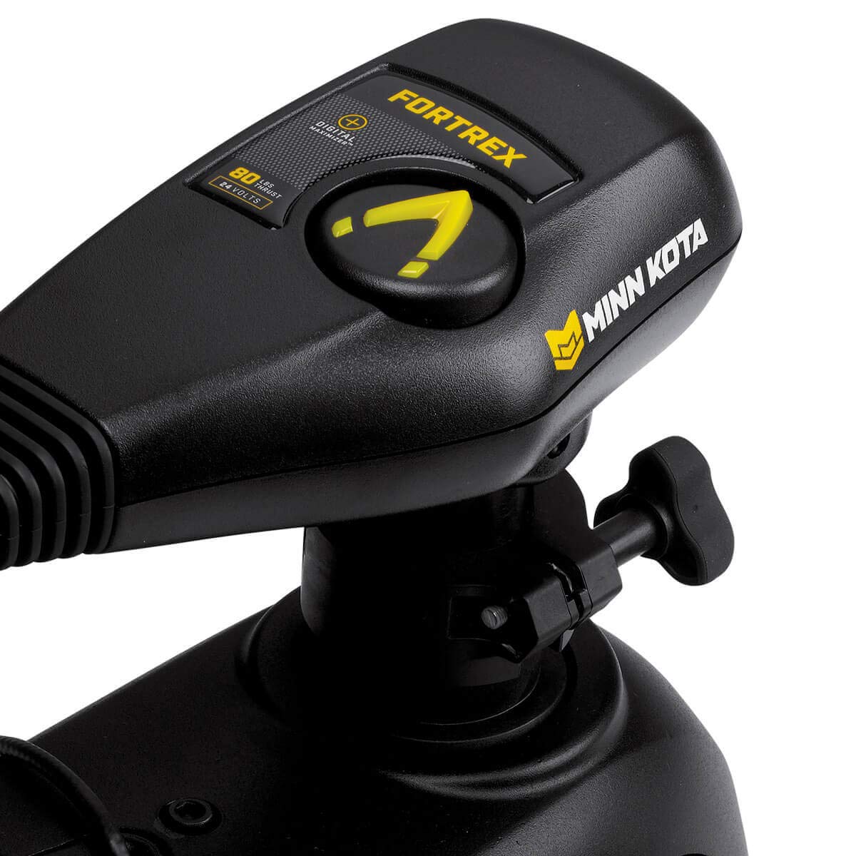Minn Kota Fortrex Bow-Mount Electric Trolling Motor with Dual Spectrum Chirp Sonar – 112 Lb. Thrust, 45 in. Shaft, Freshwater