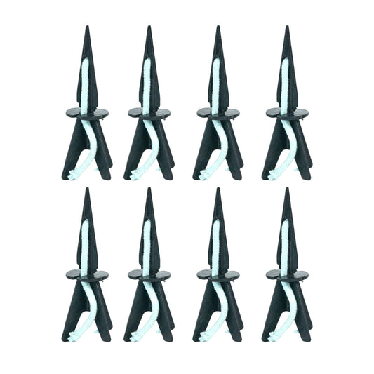 GreenShip 8 Pack Self Watering Planter Insert Watering Spikes, Watering Stakes with Wicking Rope, Plant Spikes for Indoor Outdoor Plants, Vacation Plant Watering Device for Planter Height 4.7" to 12"