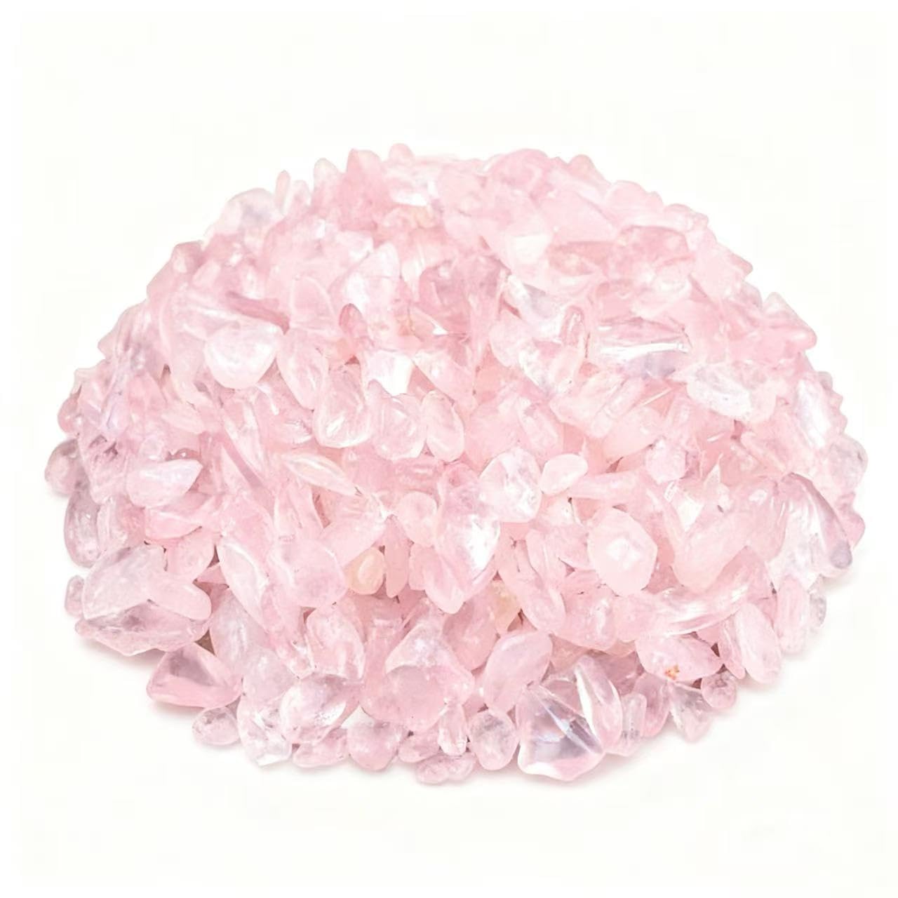 Sulanvi Bulk Raw Citrine Crystals - Beginner DIY Healing Crystal Set, 0.6-1.2” Natural Unpolished Gemstones for Terrarium, Meditation, Tarot, Grids, Aroma Stone, 0.45lb (Pink Quartz-S)