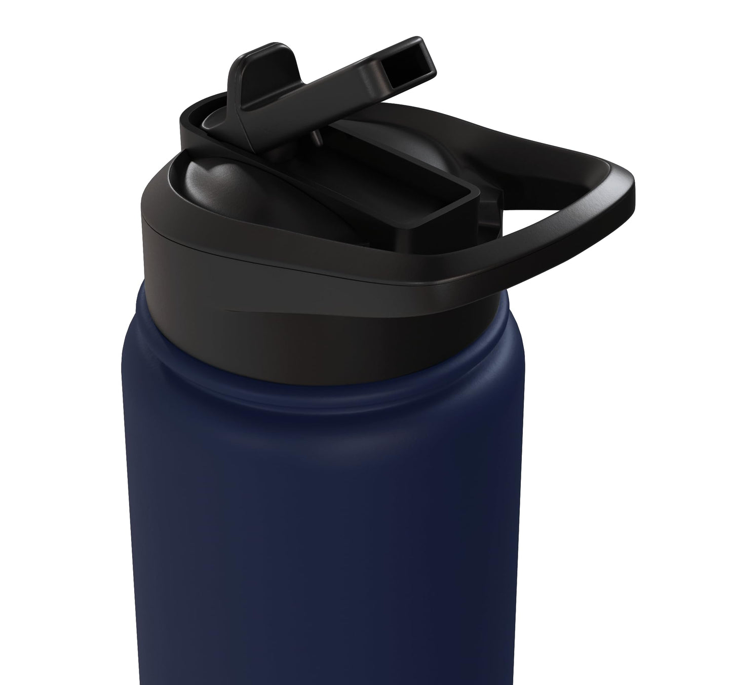Cheerful Wheelbarrow Flowers Straw Hat Gardening Stainless Steel Insulated Water Bottle