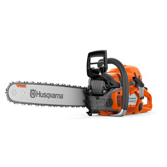 Husqvarna 555 Gas Chainsaw, 60-cc 4.16-HP 2-Cycle X-Torq Engine, 24 Inch Chainsaw with X-Cut Chain, for Felling, Limbing and Bucking Small and Midsize Trees, Gifts For Men