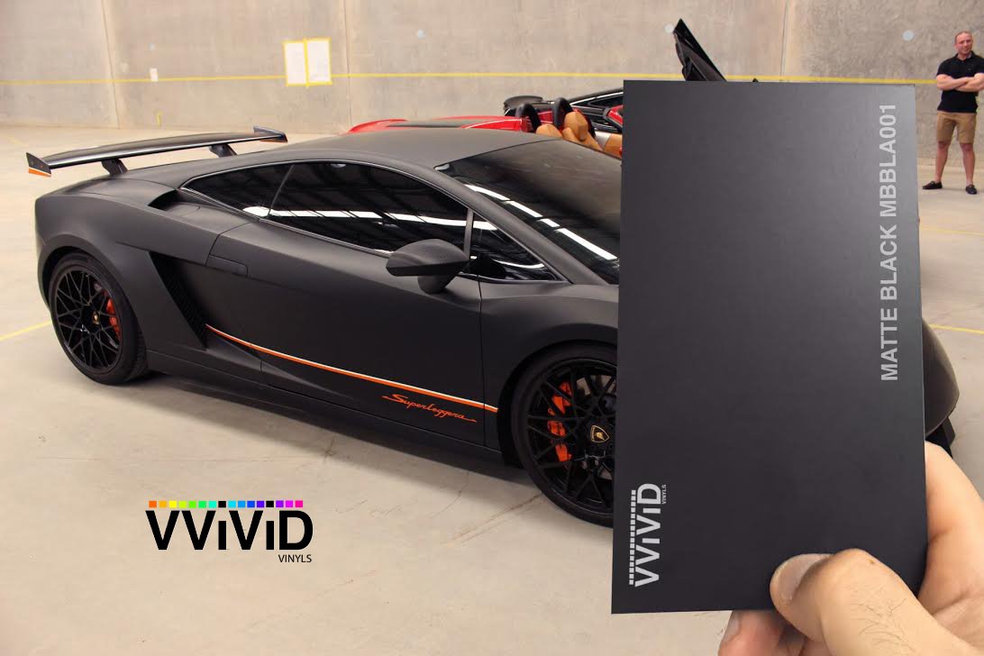 Black Matte Car Wrap Vinyl Roll with Air Release 3MIL-VViViD8 (75FT X 5FT (Bulk Wrap kit))
