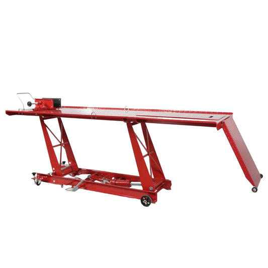 GarveeTech Hydraulic Motorcycle Lift - 1000 LB Capacity, Lift Hoist, Jack Stand, for Mechanics, Workshops, Homes