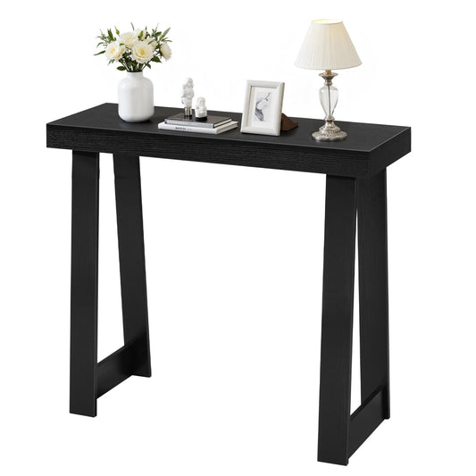 VEVOR Console Table, 36 Inch Entryway Table, Wooden Rectangle Hallway Table, Narrow Sofa Table Behind The Couch, Console Tables for Entryway, Hallway, Living Room & Bedroom