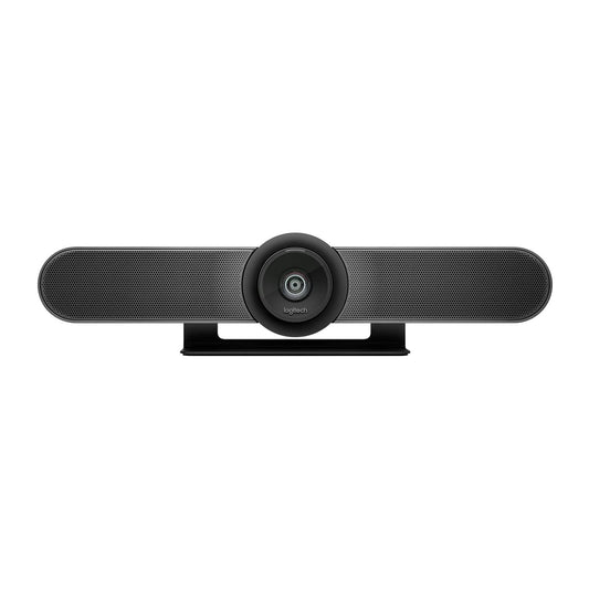Logitech MeetUp Video Conferencing System, Ultra HD 4K/1080p/720p, 3 Microphones/Adjustable Speakers, Wide Field of View 120°, PC/Mac/Laptop/MacBook/Tablet - Black