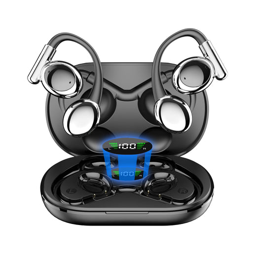 AI Translation Earbuds Real Time, 3-in-1 Translator Earbuds 144 Languages, Audifonos Traductores Inglés Español, Bluetooth 5.4 Wireless Open Ear Spanish Translation Earphones for Travel and Business