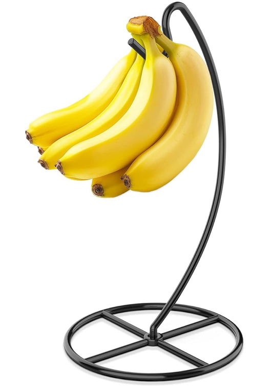 Maibloln Ornament Display Stand Hanger Rack Hook Chrismas Ornament Party Decoration Holder Air Plant Flower Pot Hanging Terrarium Home Office Decoration(Banana-Style)