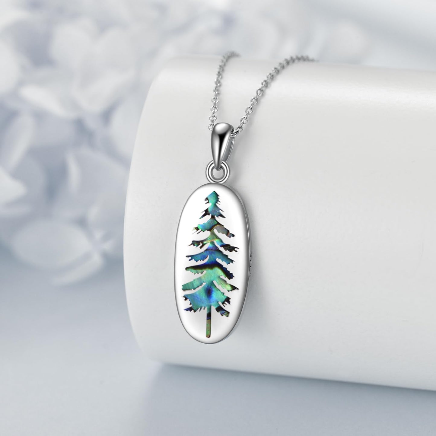 YFN Mountain Necklace for Women Sterling Silver Nature Jewelry Gift for Skiers, Hikers, Campers, Climbers and Nature Lovers