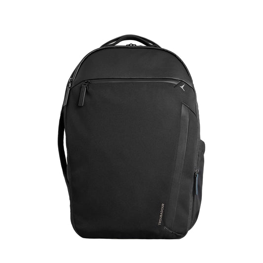 Troubadour Apex Travel Backpack - Expandable Up to 42L Capacity - Black