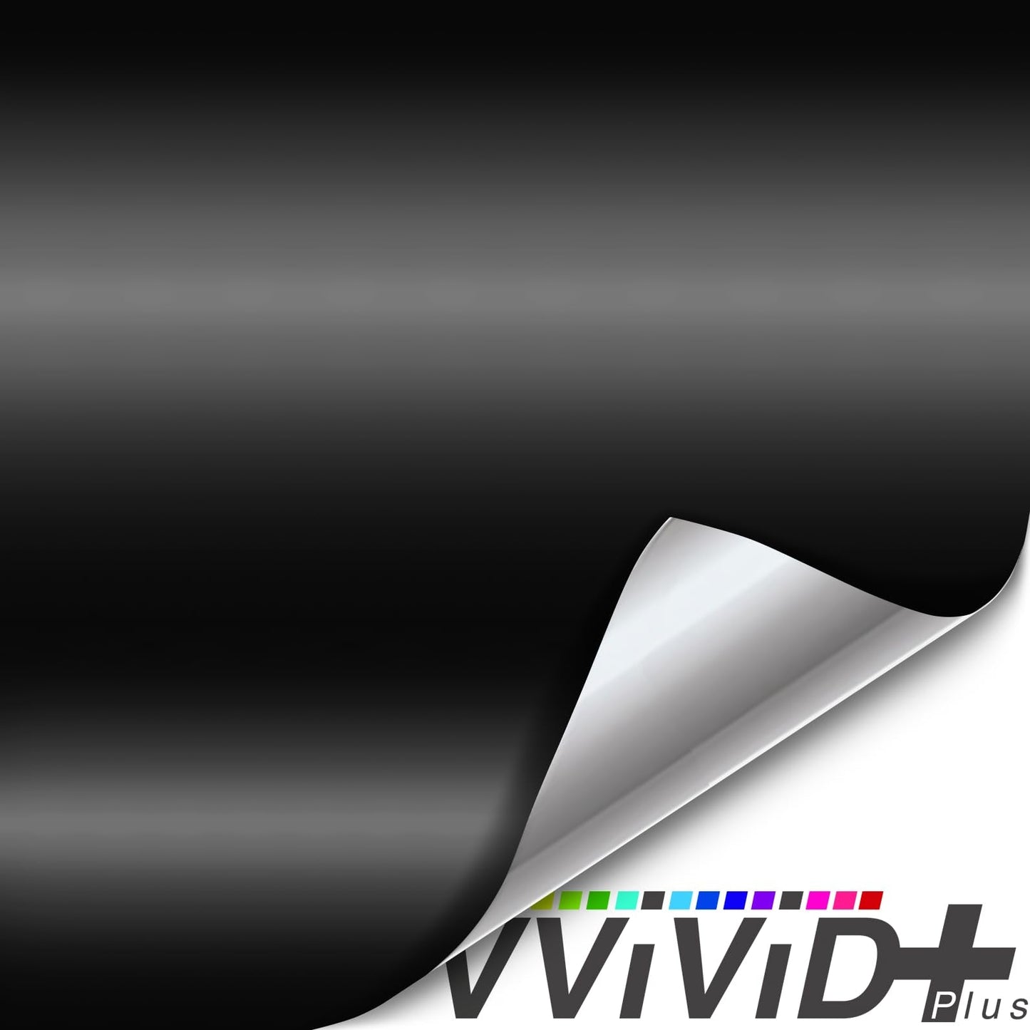 VViViD+ Ultra Matte Deep Black Vinyl Car Wrap Roll with Nano Air Release (50ft x 5ft)