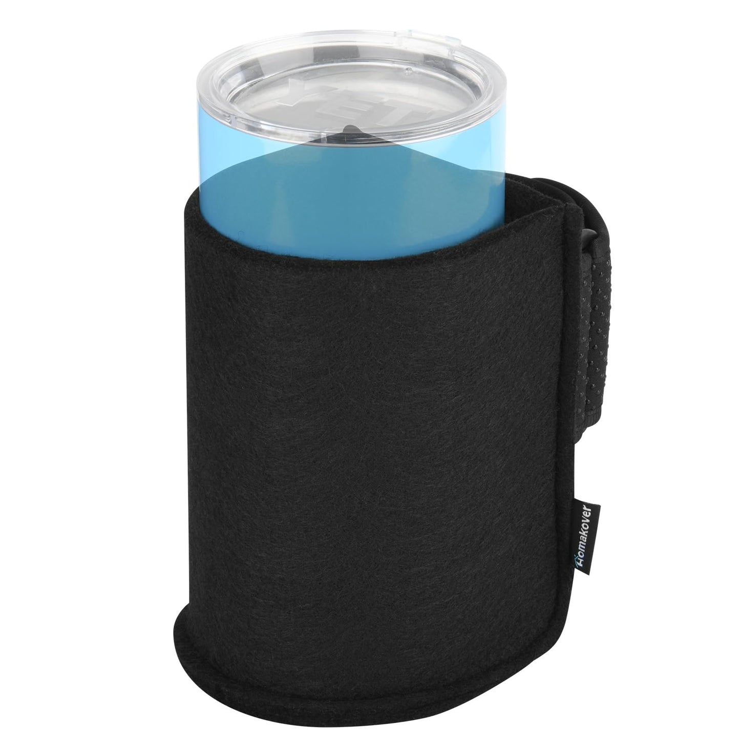 Drinking Cup Holder with Adjustable Straps for Patio Garden Chaise Lounge Chairs, Universal Cup and Bottle Holder for Beach Chair, Golf Cart, Wheelchair, Easily Straps to Chairs with Armrests