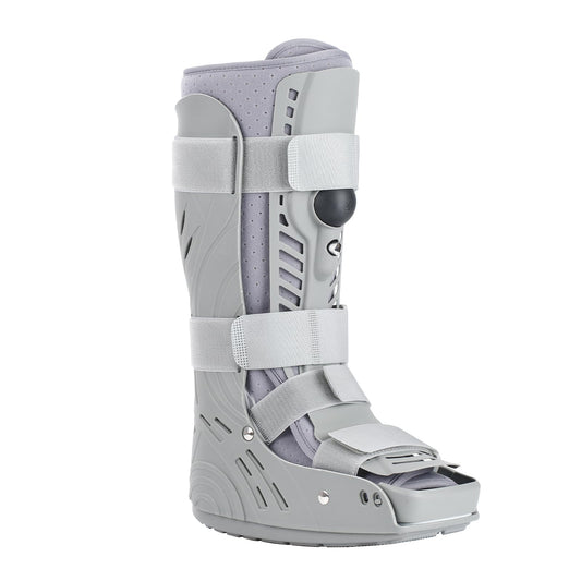 Mathgetin Air CAM Walker Fracture Boot, Tall Medical Walking Boot for Broken Foot, Inflatable Orthopaedic Boot for Foot & Ankle Injury Recovery (Medium)