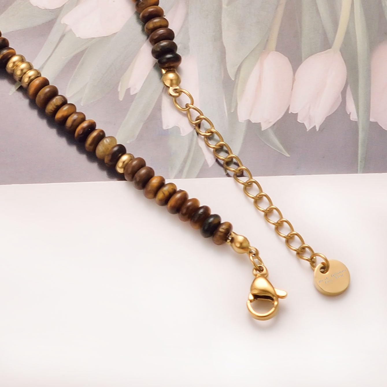 vissen Natural Stone Bracelets for Women Gold Plated Stainless Steel Cultured Freshwater Pearl Bracelet Women's Gift