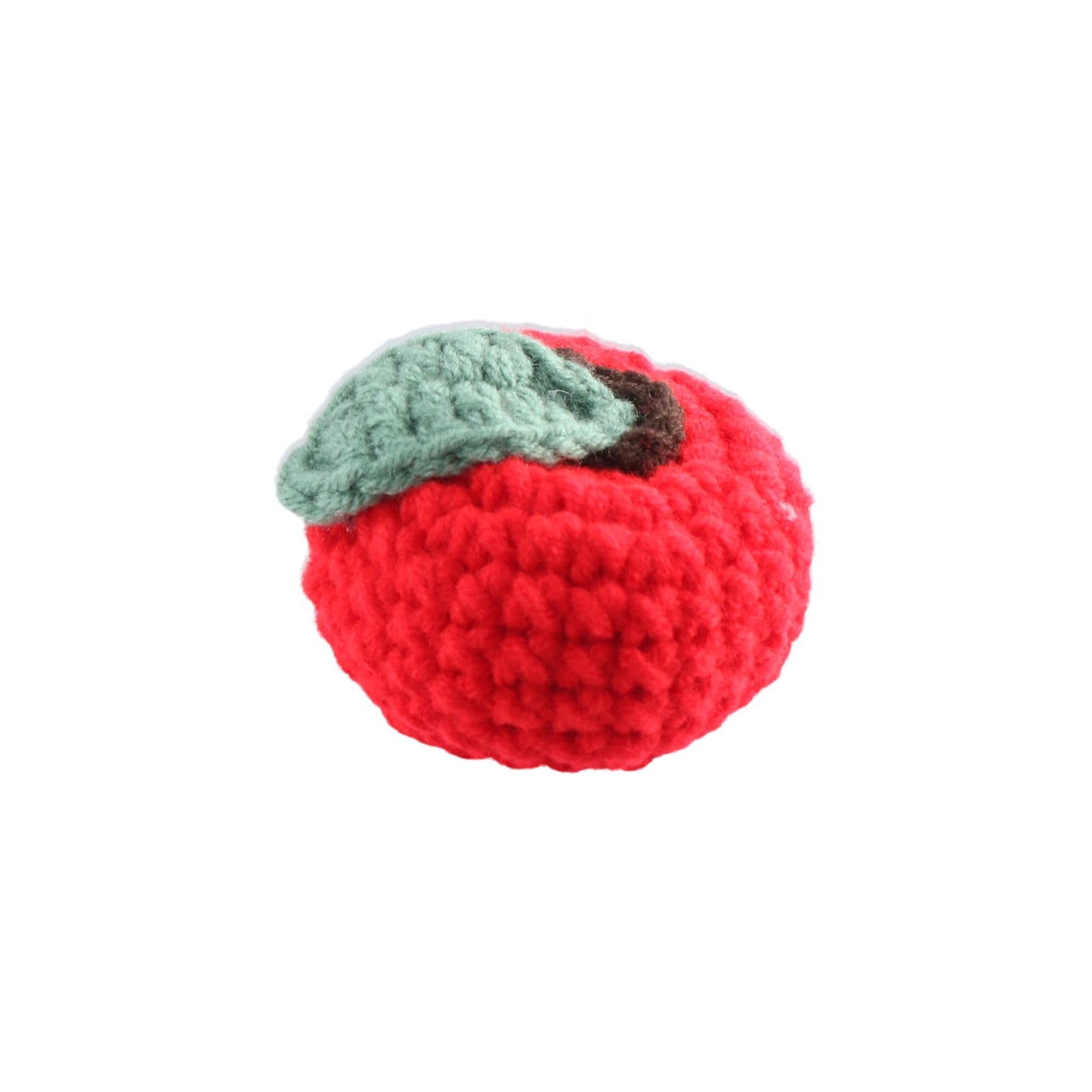 Leadigol Crochet Strawberry Sunflower DIY Craft Kit - Cotton Wool Handmade Strawberry Fruits Hanging Ornament - Unisex Kids All Seasons