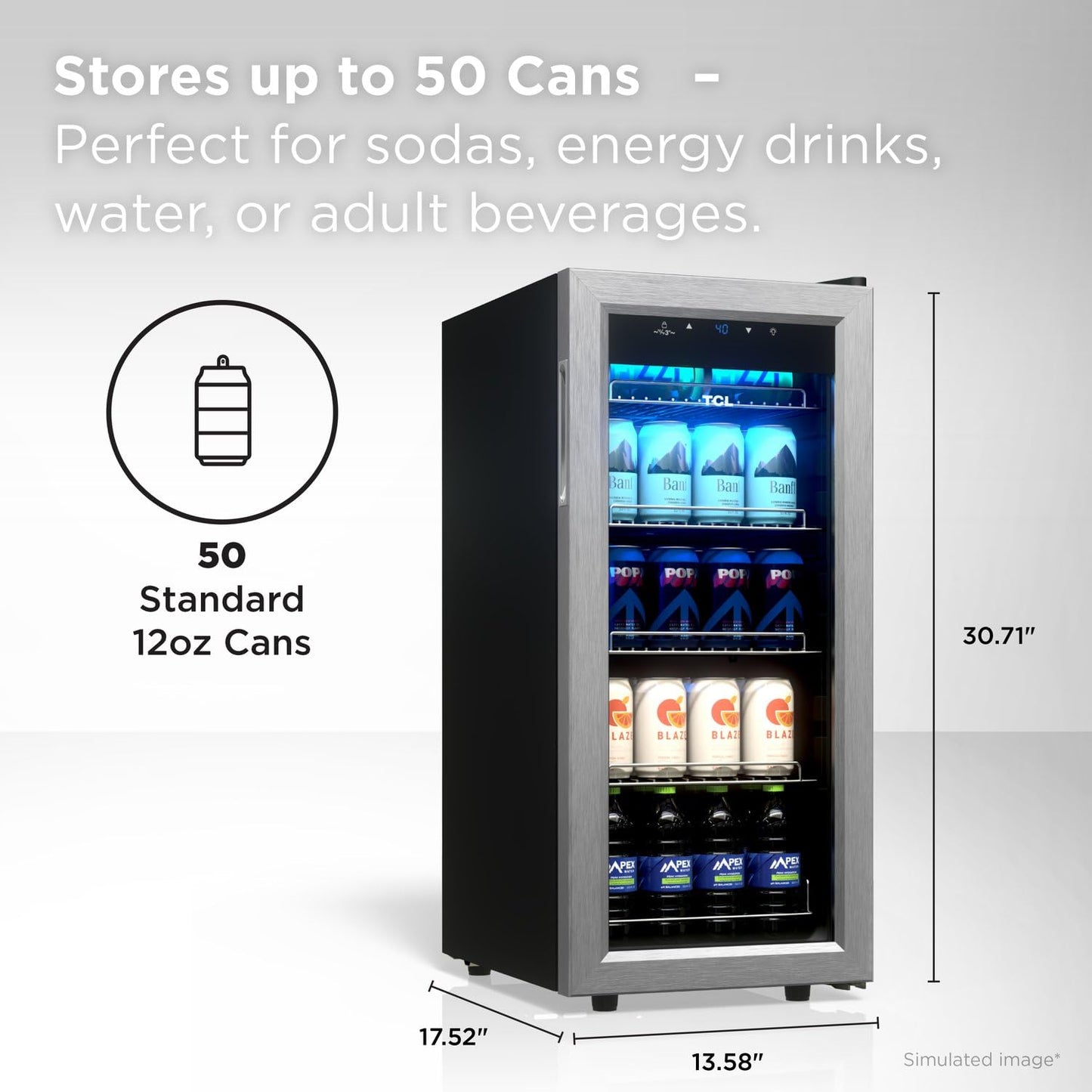 TCL Beverage cooler - TRV050FAS