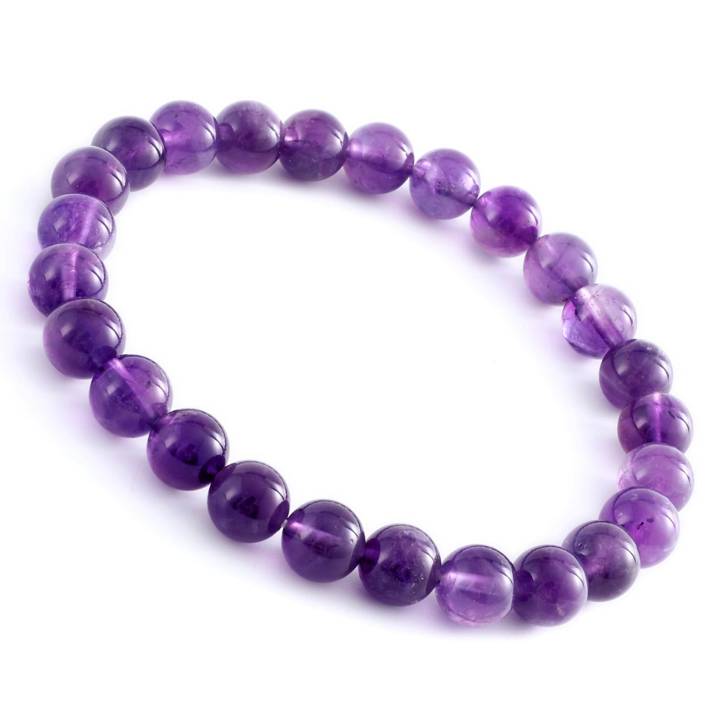 Spirit Upping Amethyst Bracelet for Chakra & Yoga, Energetic Ornaments for Home Decor