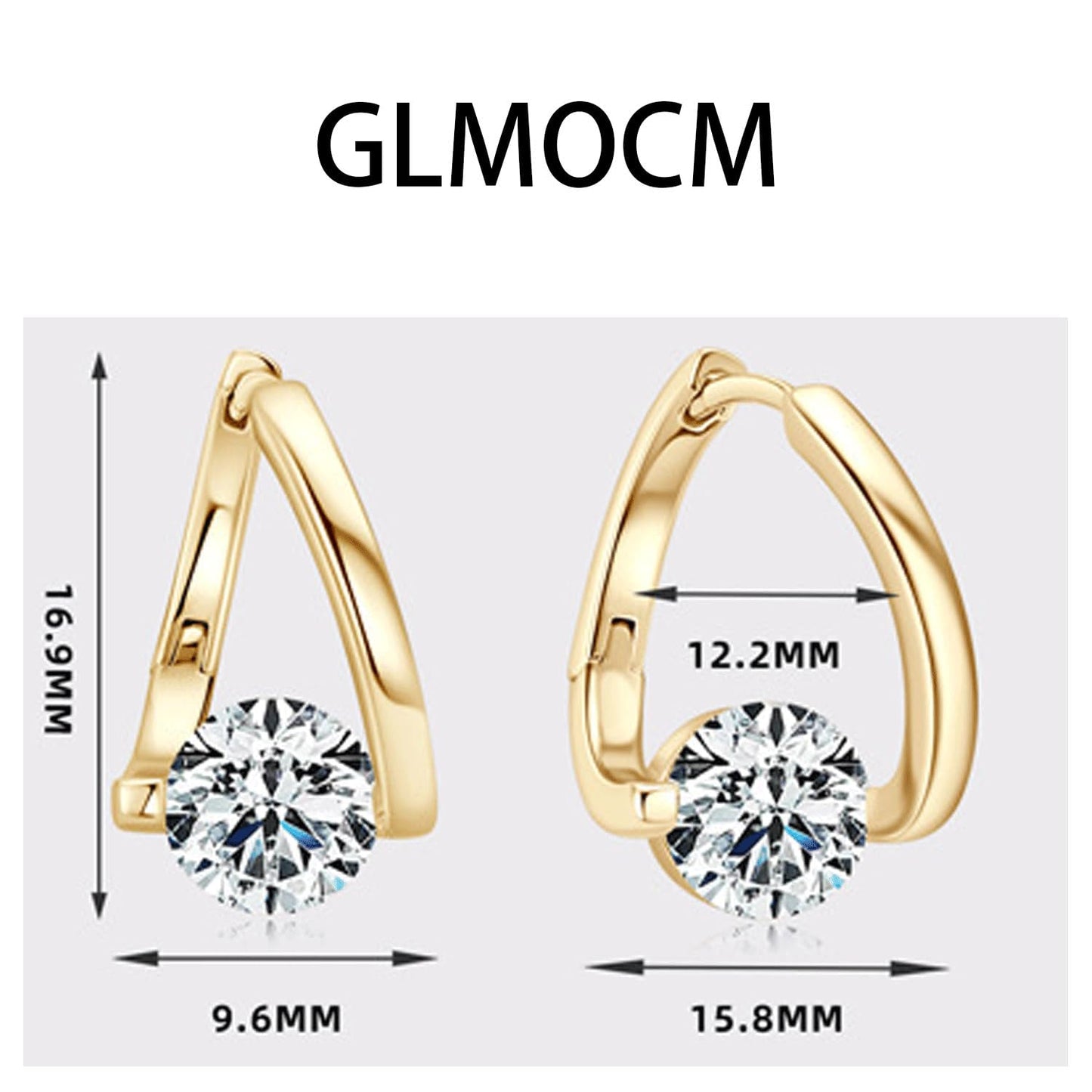 Halolux Lymphvity Germanium Earrings for Women Halolux Lymphvity Germanium Earrings Atheniz Lymphatic Earrings Lymphatic Drainage Earrings Dainty CZ Zircon Lymphatic Drainage Earrings (2PC Silver A)