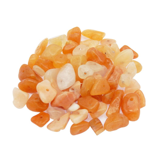 450PCS Yellow Aventurine Natural Irregular Chip Stone Beads 5-8mm Gemstones Crystal Loose Bead for Bracelet Necklace Jewelry Making Crafts DIY Accessory