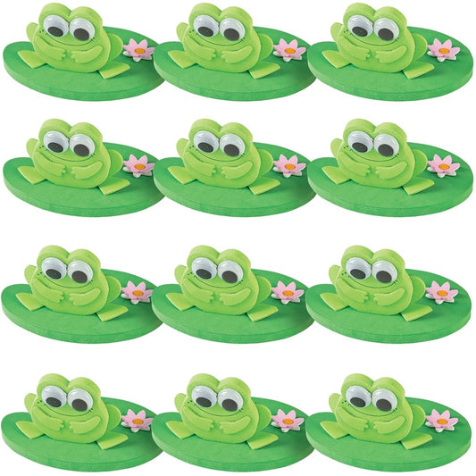 3D Frog On A Lillypad Floating Ck-12 - Crafts for Kids and Fun Home Activities