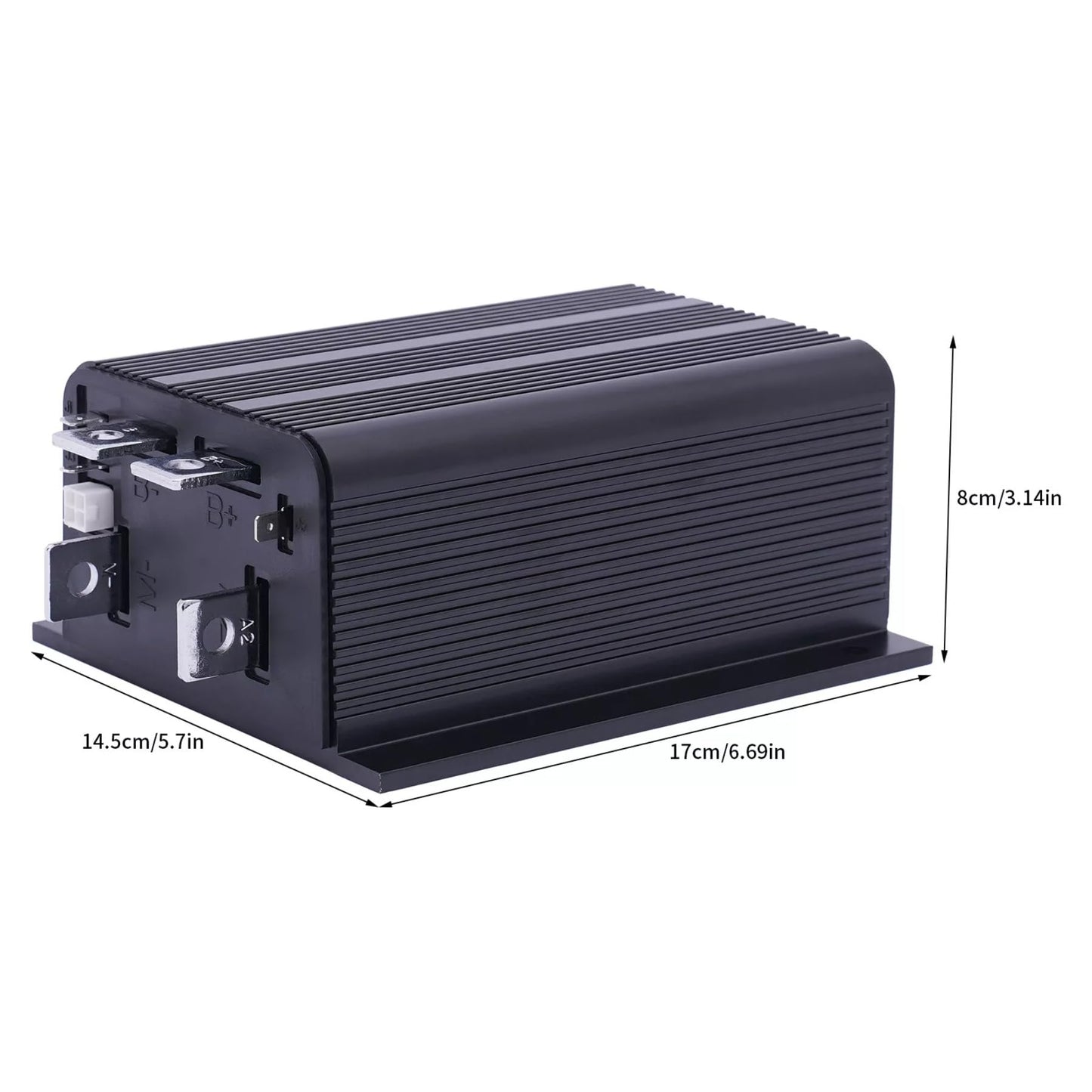 1205M-5606 48V 500A 5KΩ-0 for Curtis Speed Controller Replace #1205 Electric Motor Controller Compatible with EZGO Club Car Golf Carts 1205M-5606