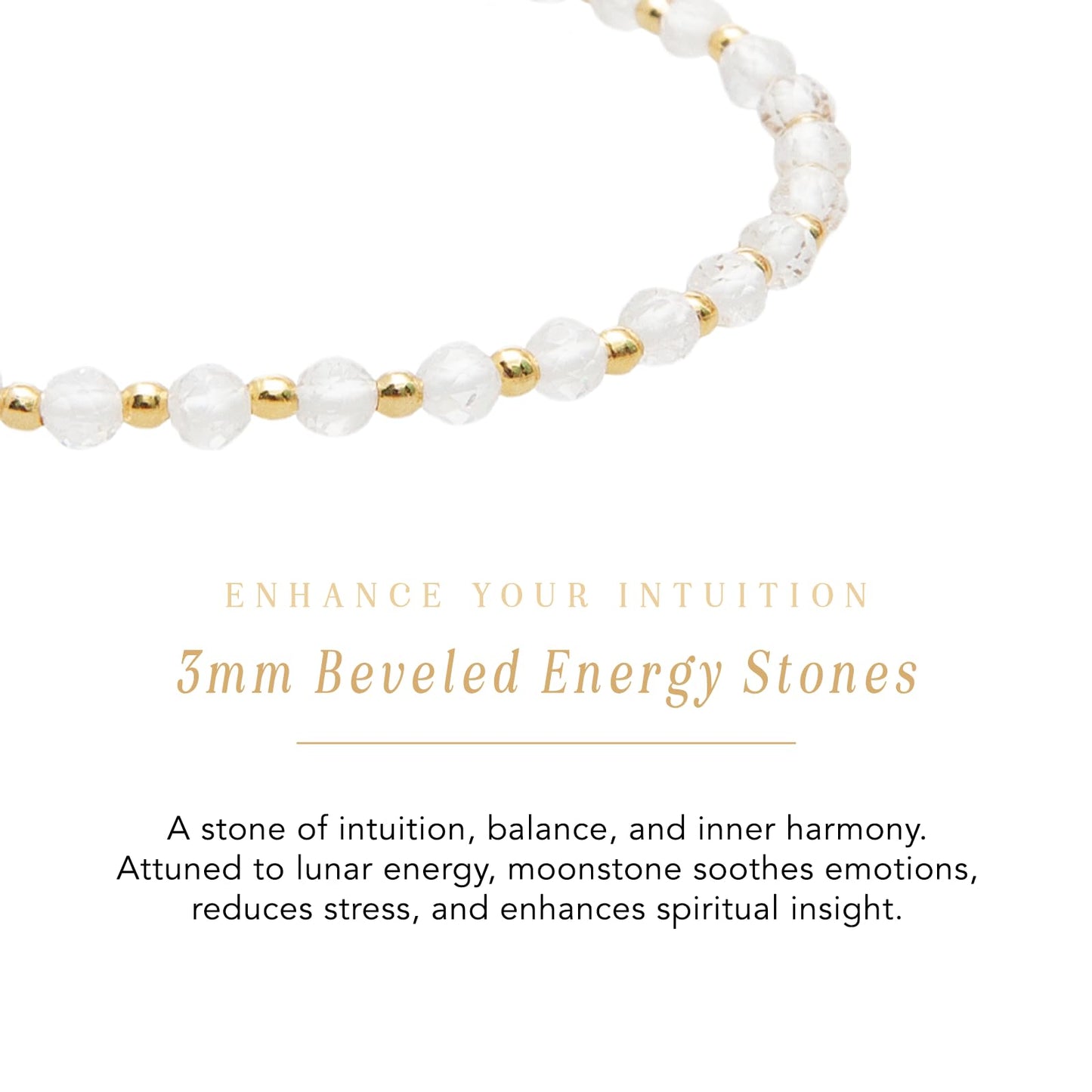 Lotus and Luna Moon Dancer Chakra Healing Dainty Anklet with Real Stones Jade, Pearl, Rose Quartz, Amethyst, Moonstone (Gold)