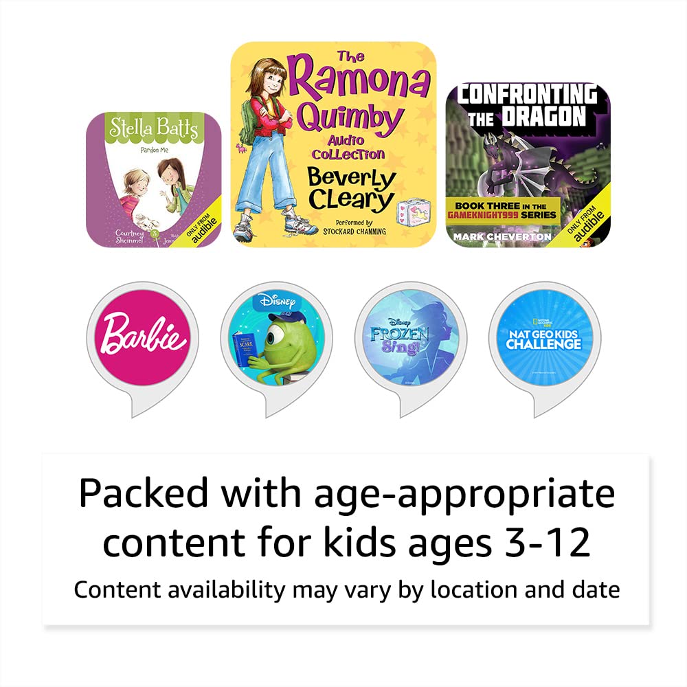 Echo Dot (5th Gen) Kids Dragon with Echo Glow