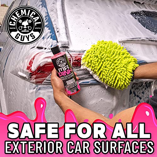 Chemical Guys CWS_402_64PMSK Big Mouth Pressure Washer Starter Kit - Mr. Pink Foaming Car Wash Soap, 64 fl oz (.5 Gallon) + Big Mouth Foam Cannon & Snubby Spray Foam Gun, For Pressure Washer - 3 Items