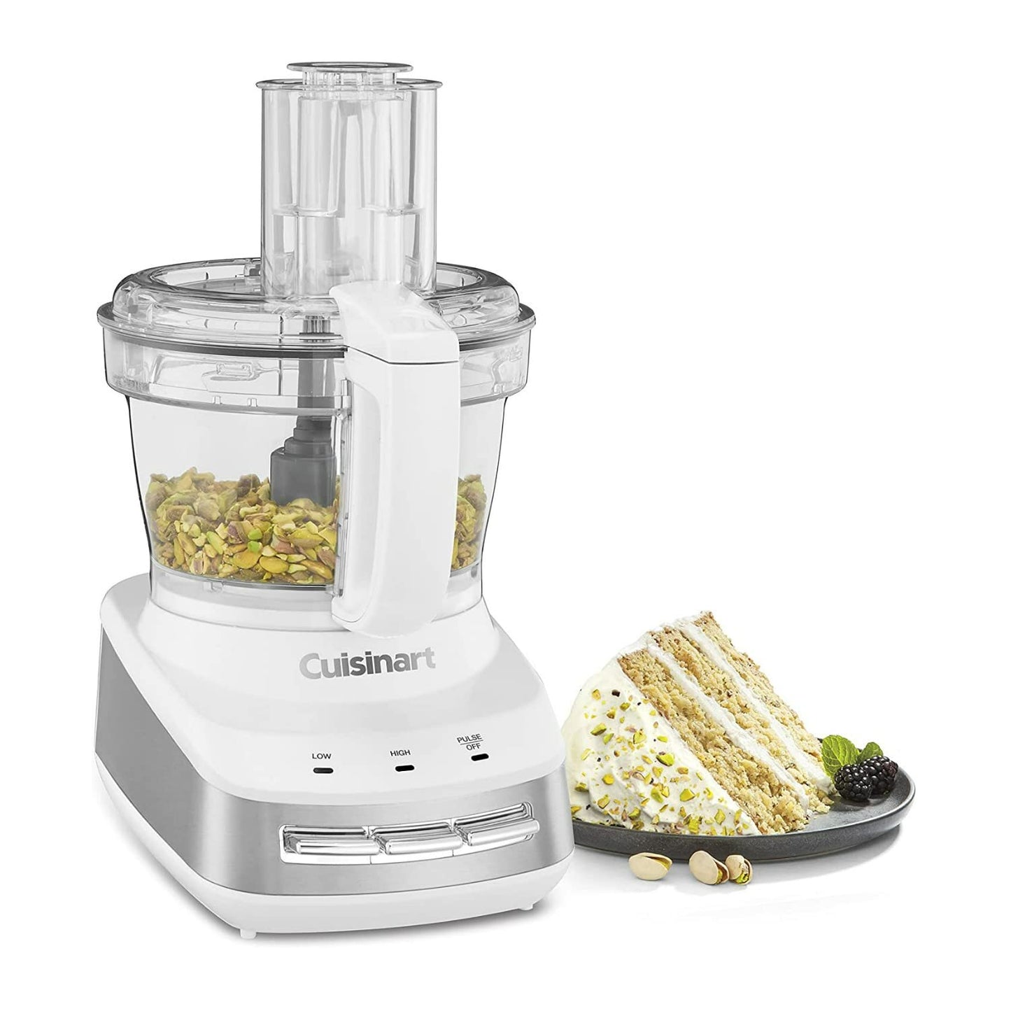 Cuisinart FP-110 Core Custom 10-Cup Multifunctional Food Processor, White and Stainless