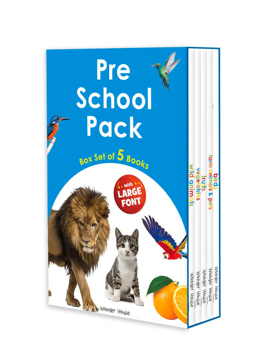 Pre School Pack: Box Set of 5 Books (Big Board Books)
