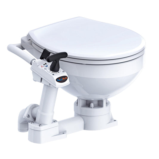 SEAFLO Manually Operated Marine Toilet Head