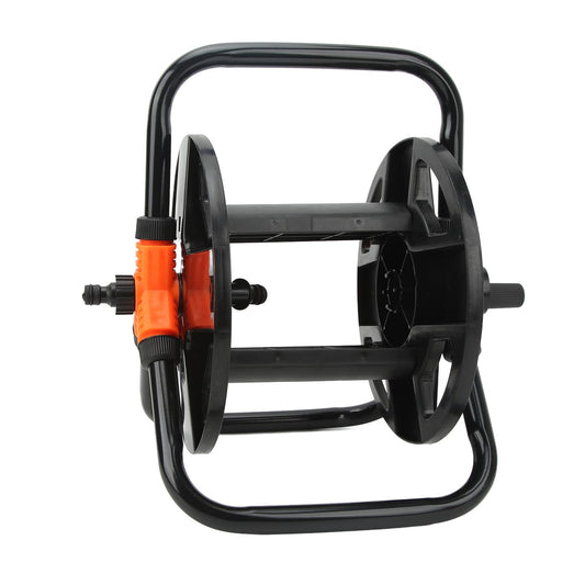 HURRISE ABS Hose Reel with Single Arm, Wall-Mounted Garden Hose Storage Rack for Car Washing & Watering